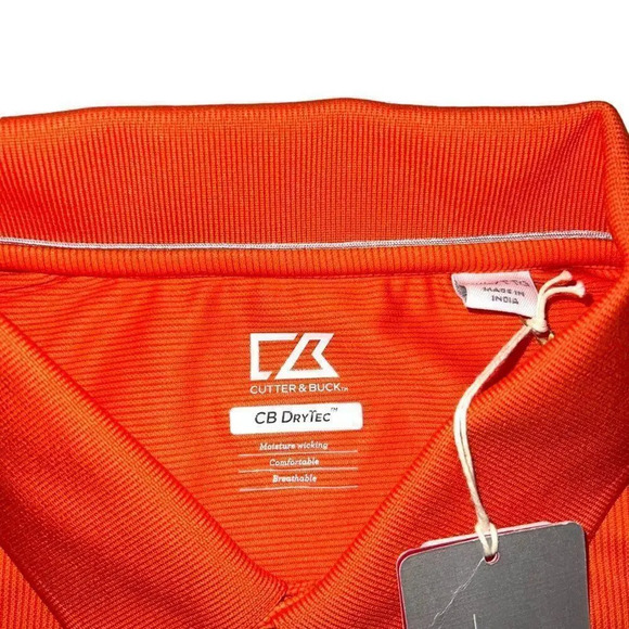 NWT Cutter & Buck CB Drytec Genre Textured Solid Mens Polo XXL - Picture 3 of 4